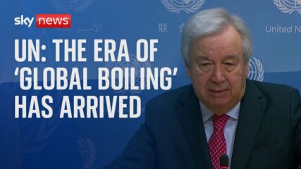 Climate change: UN warns ‘era of global boiling’ is upon us