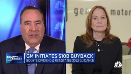 GM CEO Mary Barra on $10 billion stock buyback, Cruise challenges and China market